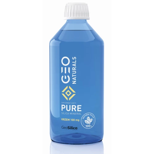 GEONATURALS - PURE SILICA - Krzem 100 mg - 500 ml GEONATURALS - PURE SILICA - Krzem 100 mg - 500 ml